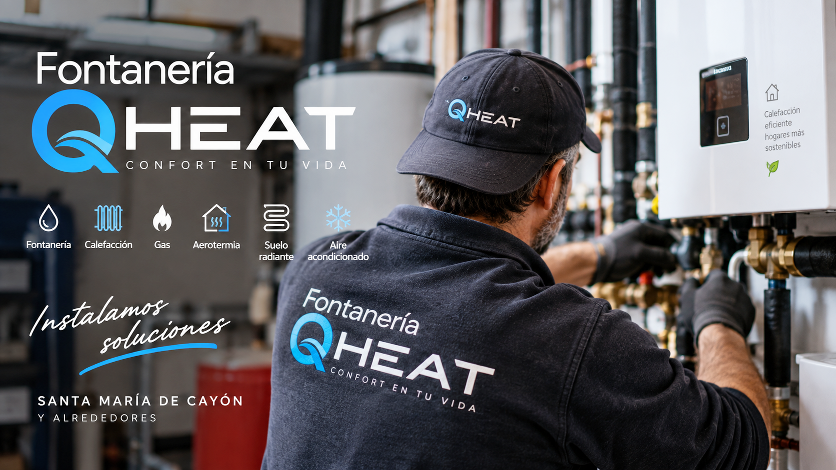 Instalación realizada por Fontanería Q Heat