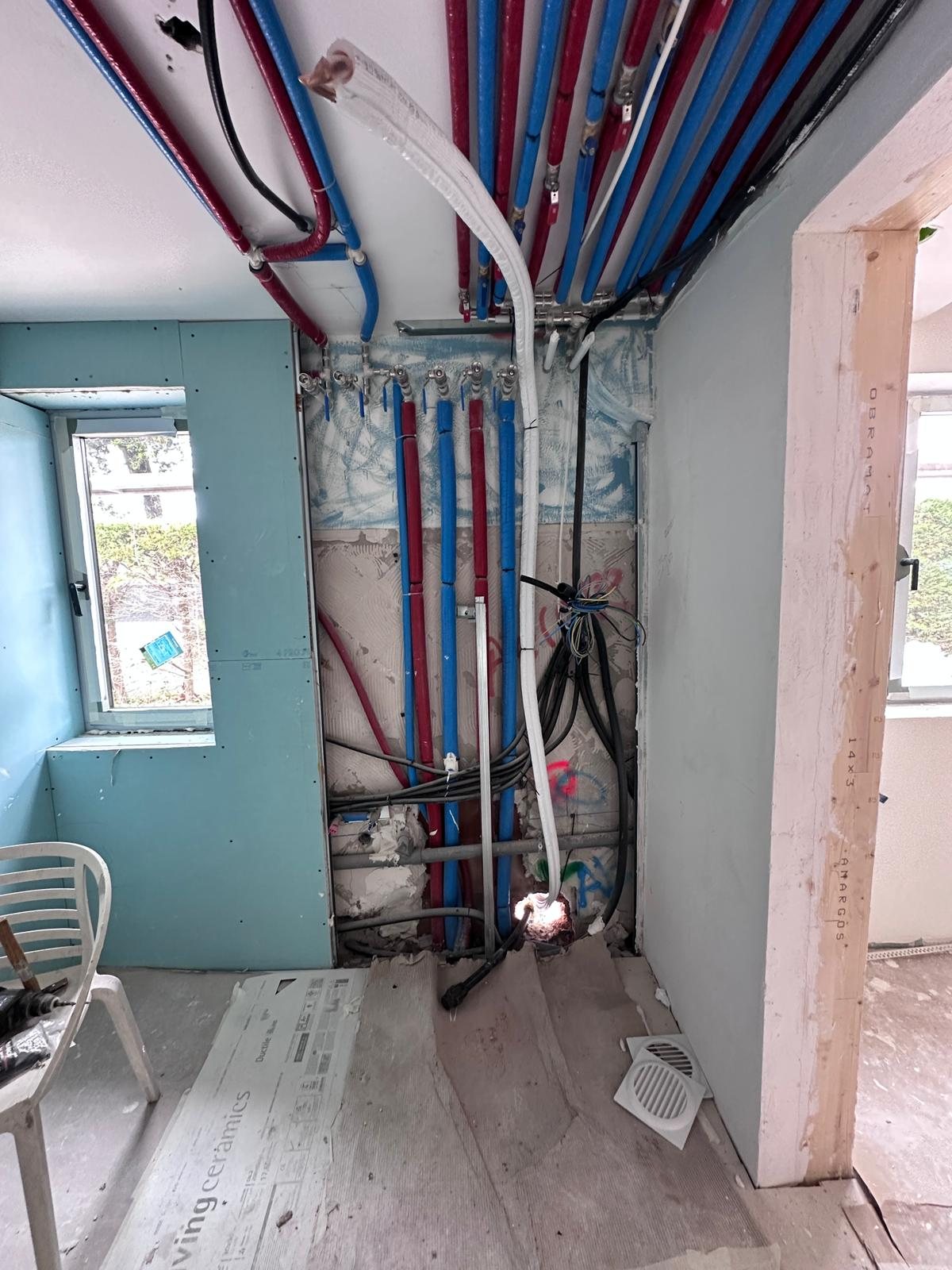 Instalación técnica de fontanería